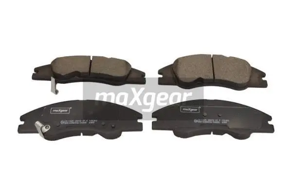 Brake Pad Set, disc brake (19-1435)