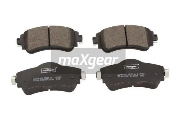 Brake Pad Set, disc brake (19-3027)