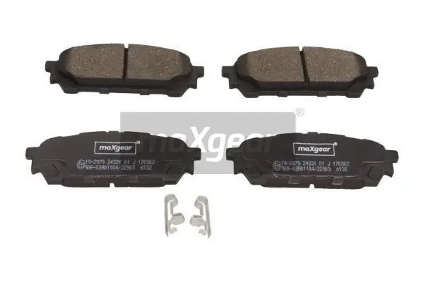 Brake Pad Set, disc brake (19-2979)