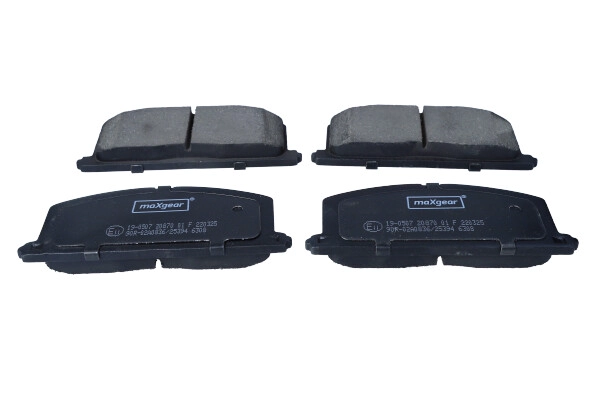 Brake Pad Set, disc brake (19-0507)