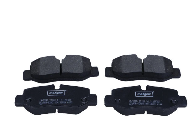 Brake Pad Set, disc brake (19-3388)