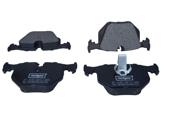 Brake Pad Set, disc brake (19-0531)