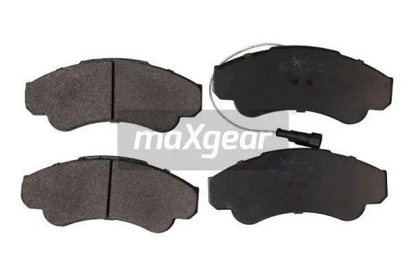 Brake Pad Set, disc brake (19-0668)