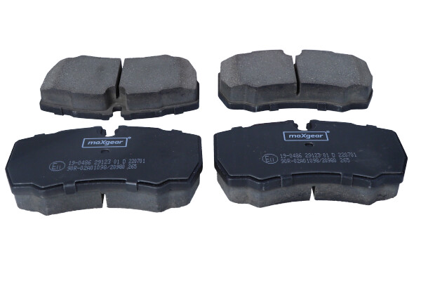 Brake Pad Set, disc brake (19-0486)