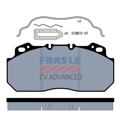 Brake Pad Set, disc brake (PD/112-K007-CV)