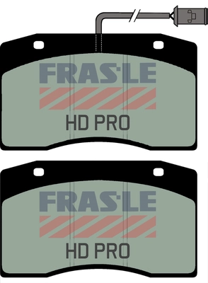 Brake Pad Set, disc brake (PD/212-A-HD)