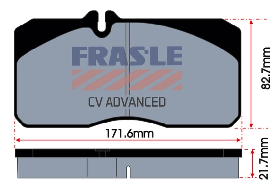 Brake Pad Set, disc brake (PD/152-CV)