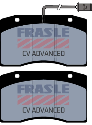 Brake Pad Set, disc brake (PD/212-A-CV)
