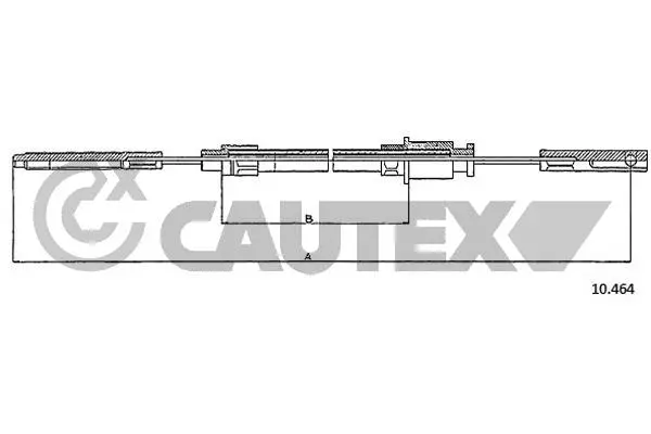 Cable Pull, parking brake (766166)