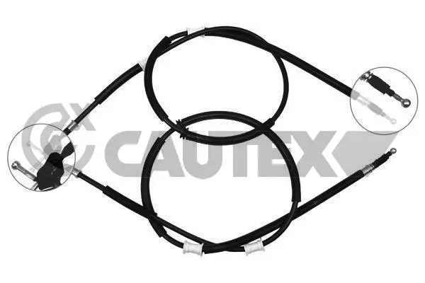 Cable Pull, parking brake (489101)