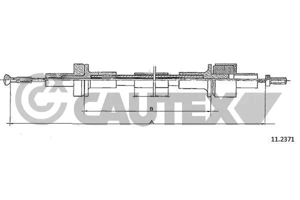 Cable Pull, clutch control (761293)