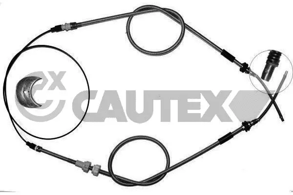 Cable Pull, parking brake (761362)