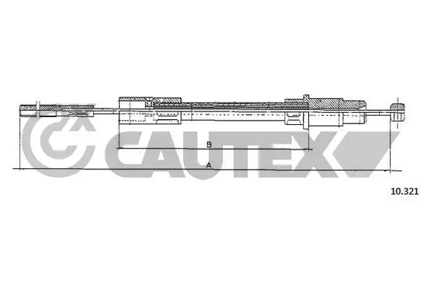 Cable Pull, clutch control (762920)