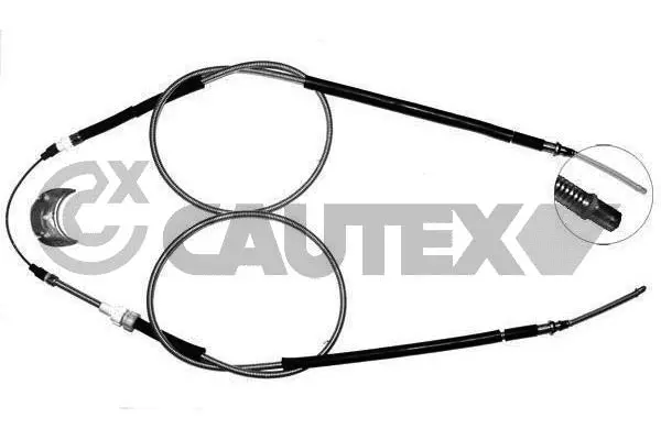 Cable Pull, parking brake (087069)