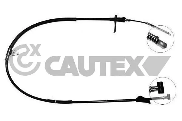 Cable Pull, parking brake (761999)