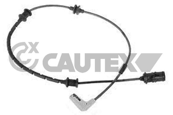 Warning Contact, brake pad wear (482536)