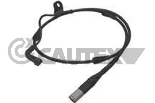 Warning Contact, brake pad wear (201516)