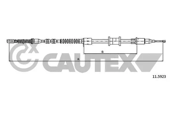 Cable Pull, parking brake (762003)