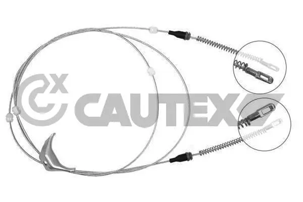 Cable Pull, parking brake (761963)