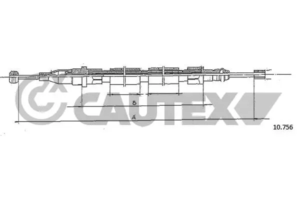 Cable Pull, parking brake (765976)
