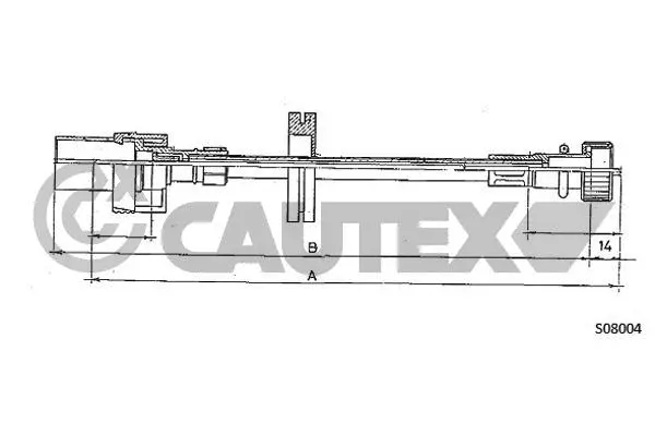 Speedometer Cable (761348)