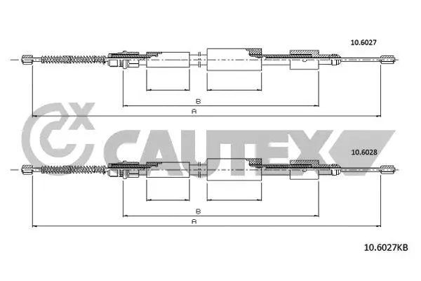 Cable Pull, parking brake (765726)