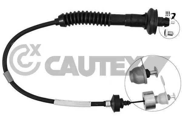 Cable Pull, clutch control (760070)