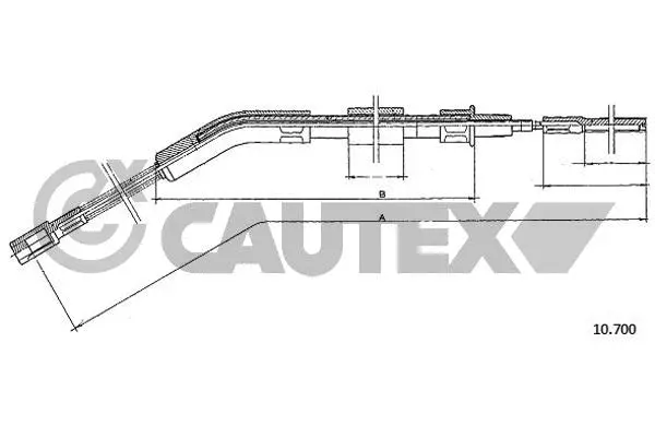 Cable Pull, parking brake (762987)