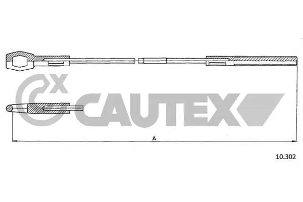 Cable Pull, clutch control (762911)