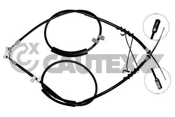 Cable Pull, parking brake (765715)