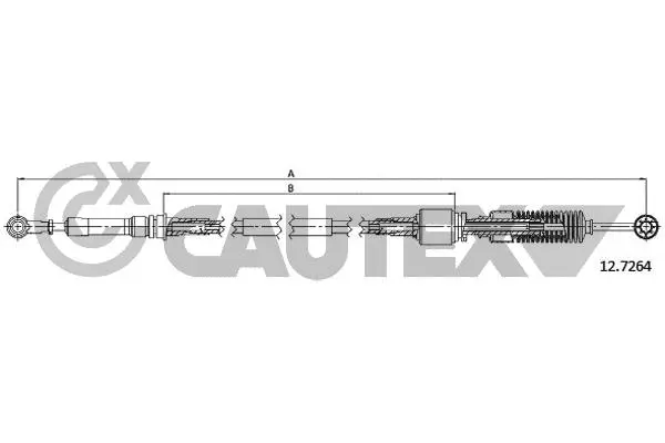 Cable Pull, manual transmission (766377)