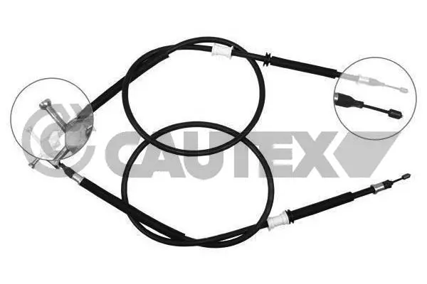 Cable Pull, parking brake (489022)