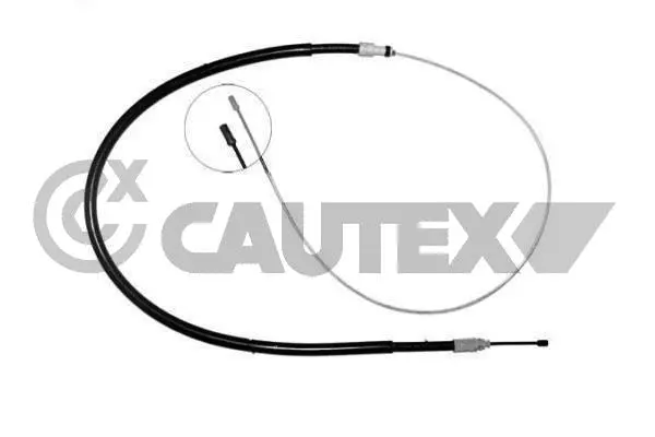 Cable Pull, parking brake (038302)