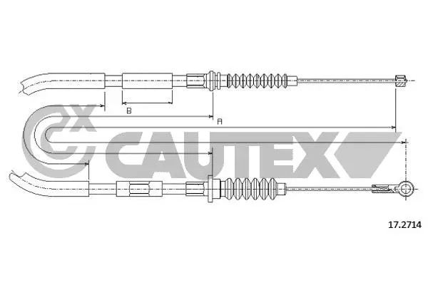 Cable Pull, parking brake (761579)