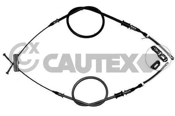 Cable Pull, parking brake (765747)