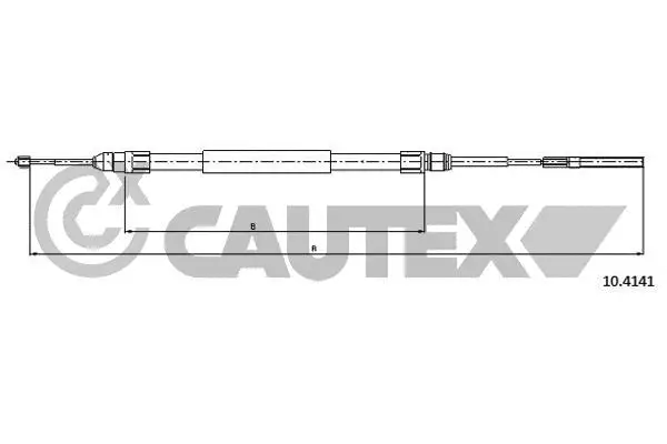 Cable Pull, parking brake (766061)