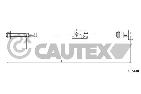 Cable Pull, parking brake (761431)