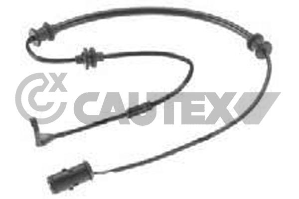Warning Contact, brake pad wear (482504)