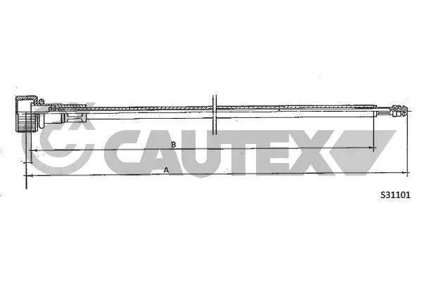 Speedometer Cable (762975)