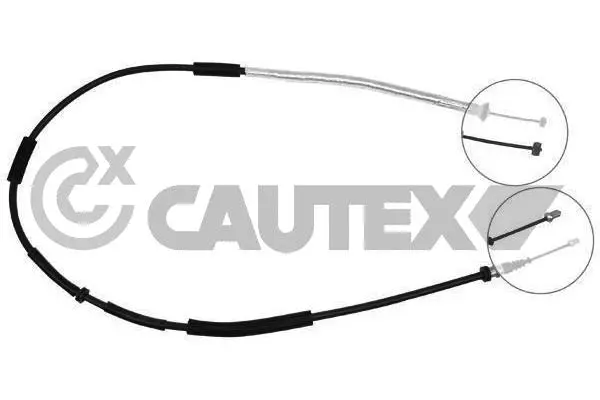 Cable Pull, parking brake (761010)