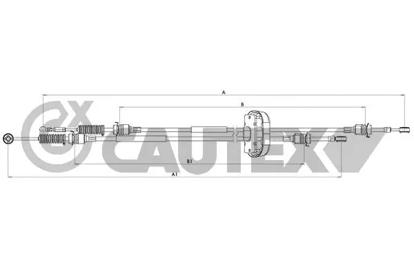 Cable Pull, manual transmission (766489)
