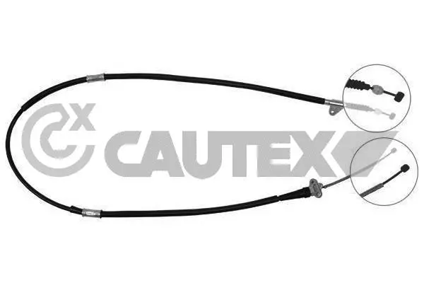 Cable Pull, parking brake (762741)