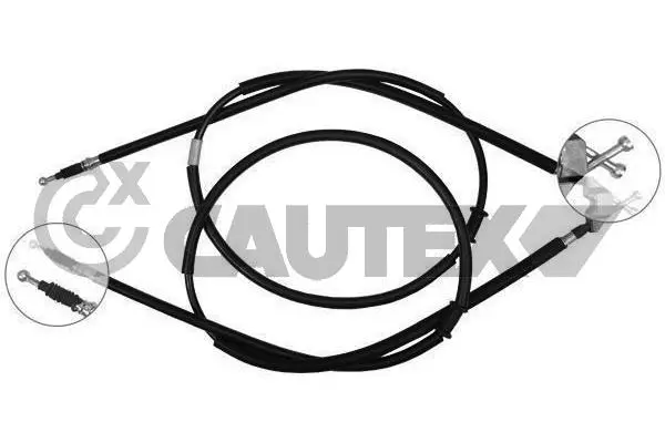 Cable Pull, parking brake (762010)