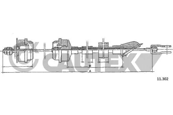 Cable Pull, clutch control (762089)