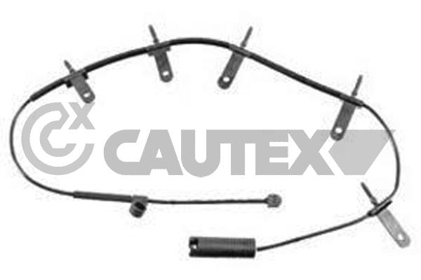 Warning Contact, brake pad wear (201523)