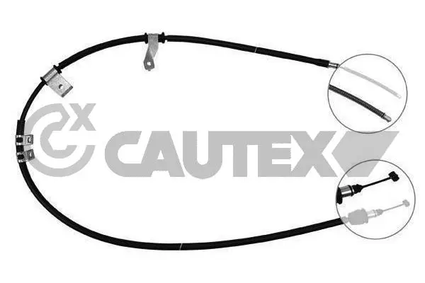 Cable Pull, parking brake (708100)