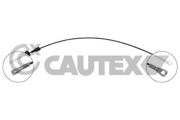 Cable Pull, parking brake (766223)