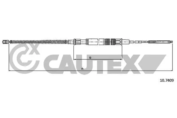 Cable Pull, parking brake (763028)