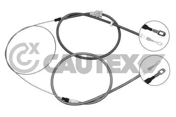 Cable Pull, parking brake (761363)