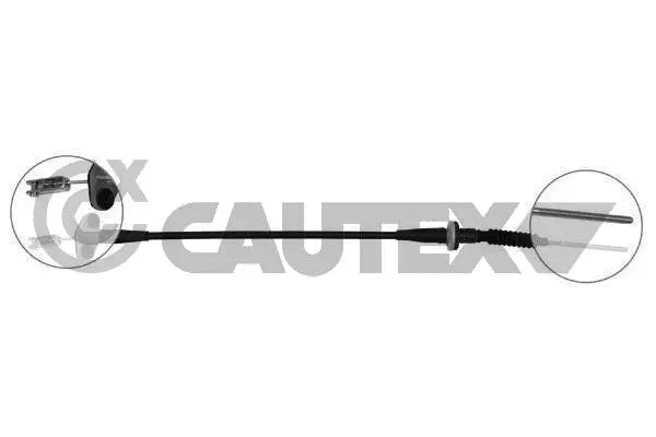 Cable Pull, clutch control (760108)